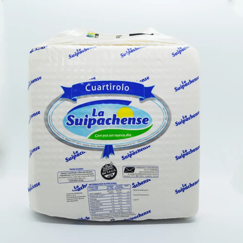 Quartirolo cheese La Suipachense